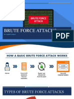 Brute Force Attacks