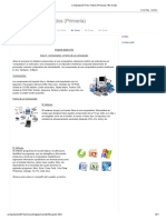 4to Grado Computación Primaria: Componentes Computadora