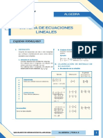 C - Sem3 - X - Sistemas de Ecuaciones Lineales