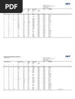 Prefixes Suffixes SKF | PDF | Bearing (Mechanical) | Engineering Tolerance