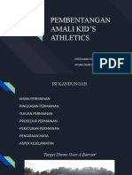 Kids Athletics Slide
