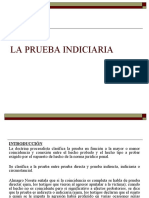 La Prueba Indiciaria