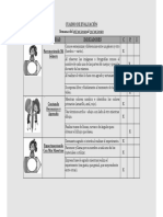 Evaluación semanal actividades aprendizaje