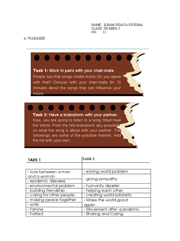 Mood Influence & Song Analysis | PDF | Language Arts & Discipline