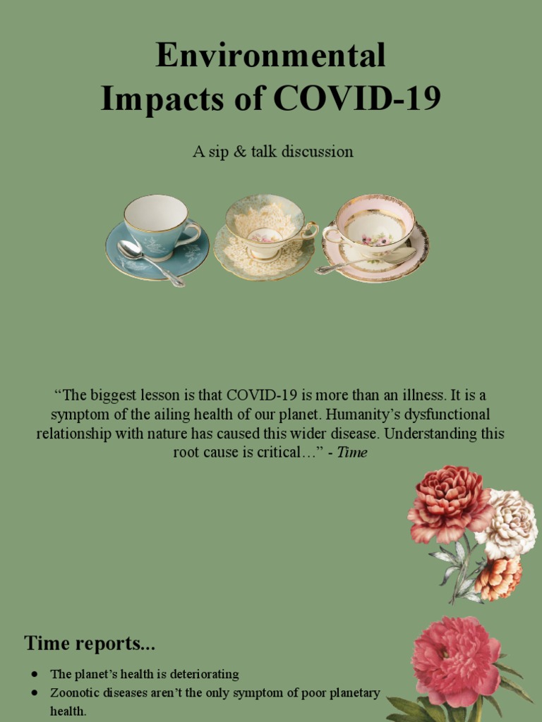 Environmental Impacts of COVID | PDF | Air Pollution | Natural Environment