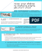 Turquesa Iconos Proceso Infografía