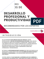 15 Libros Productividad Desarrollo Profesional INCONFUNDIBLEMENTE