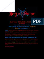 Joy of Satan Türkçe 40 Günlük Meditasyon Programı