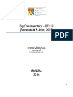 Big Five Inventory