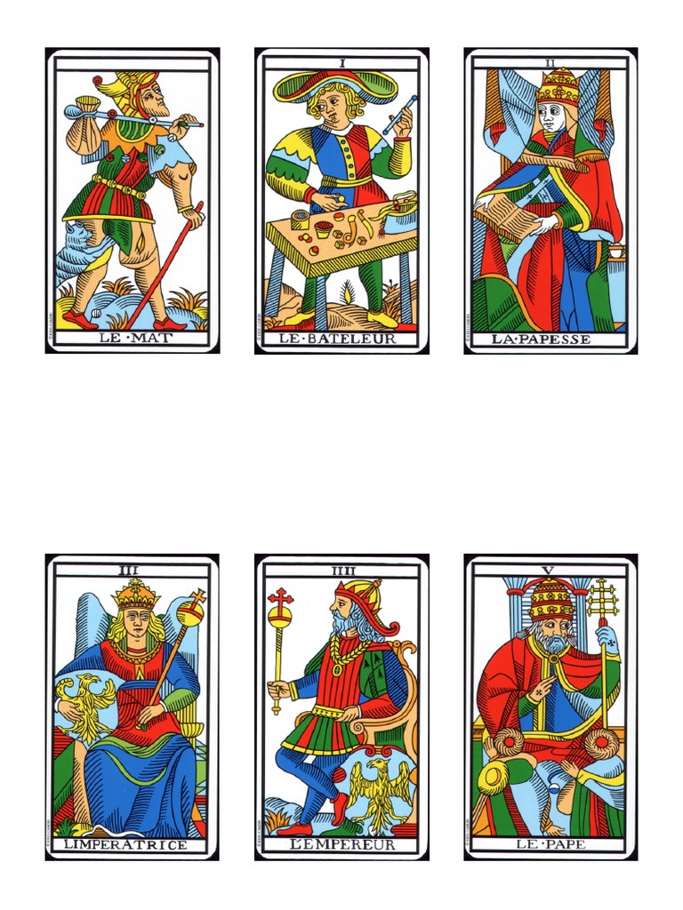 Tarot de Marseille Camoin - Jodorowsky Major Arcana | PDF