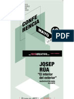 Josep Rua-el Interior Del Exterior