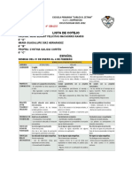 6° - Rubricas de Evaluacion Del 07 Al 11de Febrero