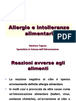 Allergie e Intolleranze Alimentari