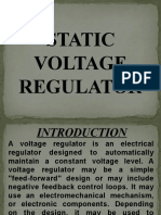 Static Voltage Regulator