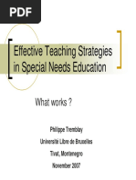 Understanding The Special Education Needs of Learners in Difficult Circumstances