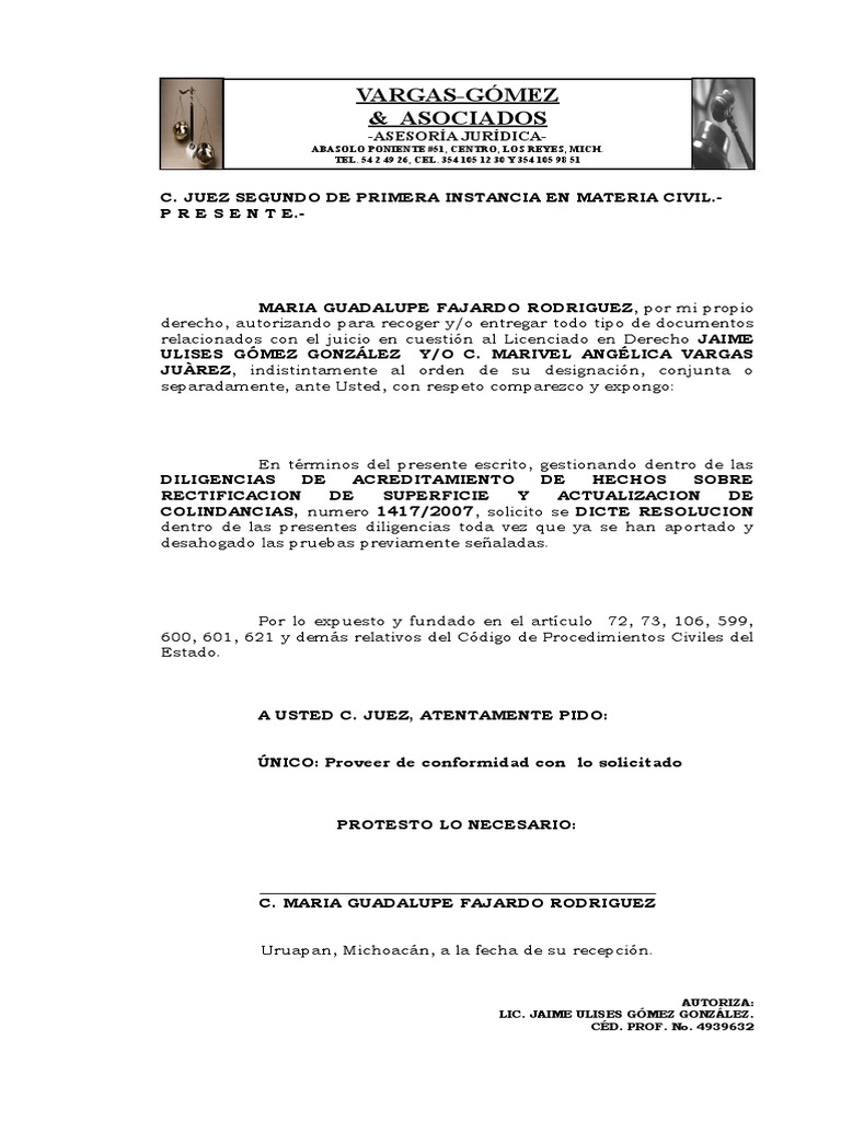 SOLICITUD para Dictar Sentencia | PDF