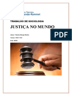 Justiça no mundo trabalho sociologia