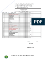 Daftar Hadir Siswa 2021-2022