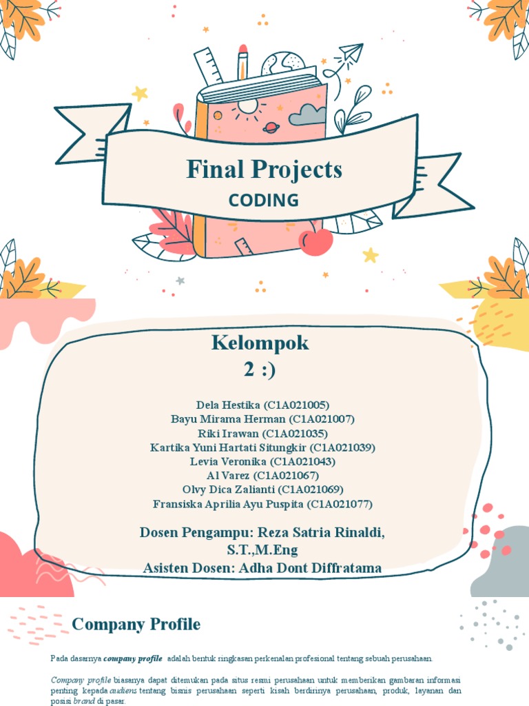 Materi Presentasi Coding dan HTML | PDF