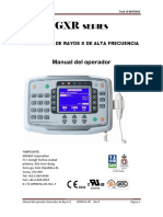 Manual de Operacion de GXR1