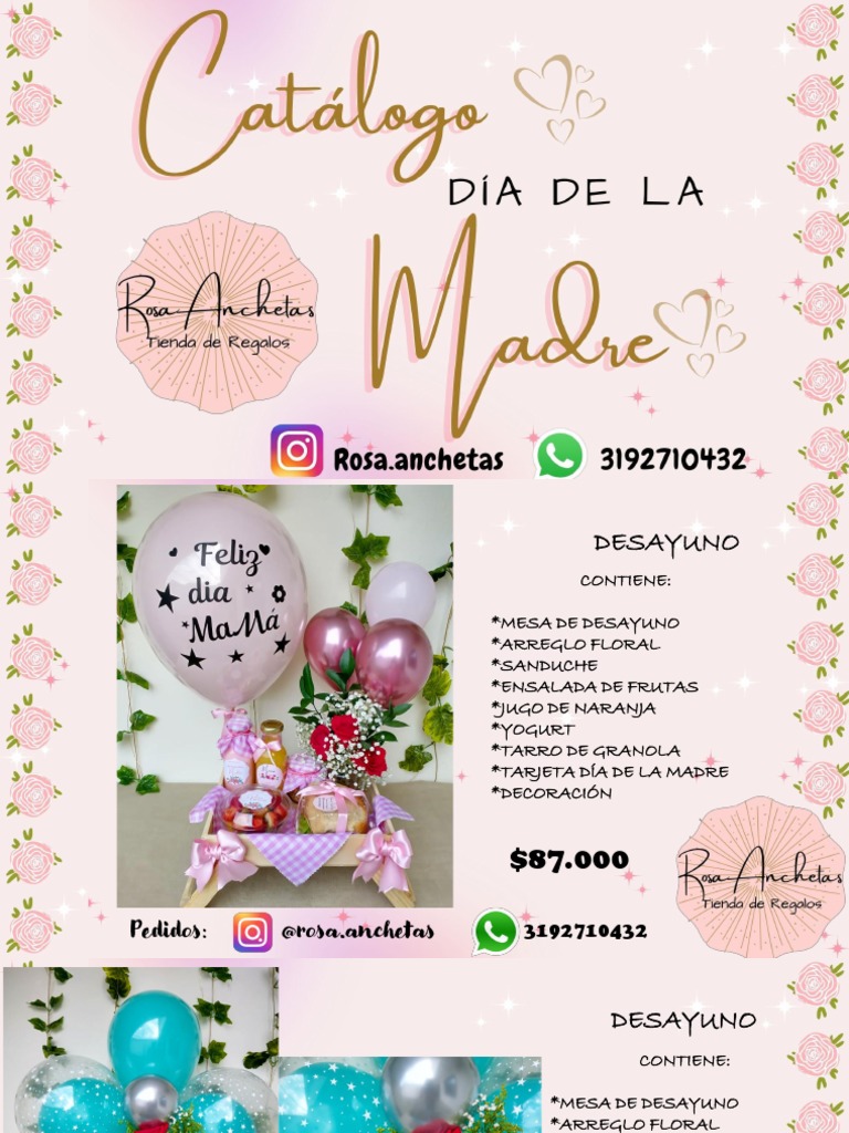 Catalogo Dia de La Madre | PDF | Ingredientes de comida | Cocina, image size:768x1024