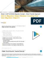 Unit 6: Migration Object Modeler: Creating Your Own Migration Object II