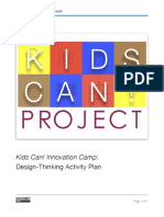 Design-Thinking Activity - Kids Can