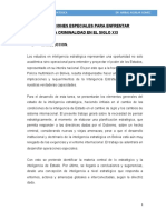 Operaciones Especiales para Enfrentar La Criminalidad en El Siglo Xxi