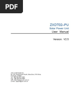 SJ-20140825101256-001-ZXDT02-PU (V2.5) Solar Power Unit User Manual - 585179