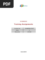 Training Assignments: C# Basics