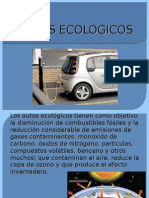 AutosEcológicosSistemasHíbridosVentajasDesventajas