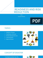 Disaster readiness concepts