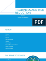 Disaster Readiness and Risk Reduction: Lesson 2 Exposure and Vulnerability