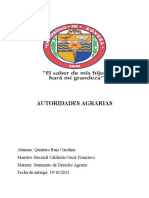 Autoridades Agrarias