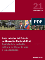 Auge y Declive Del ELN - Análisis de La Evolución Militar y Territorial de Cara a La Negociación - Camilo Echandía