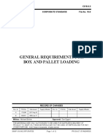 General Requirements For Box and Pallet Loading: CS19.0.3 Corporate Standard File No. 19-0