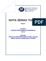 Nota Serah Tugas