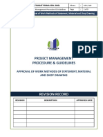 08 - SOP - APPROVAL FOR MOS MATERIAL AND SHOP DRAWING - Draft