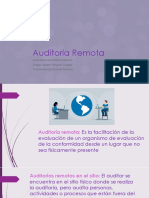 Auditoría Remota