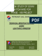 SYSTEM STUDY OF 220KV SPECIAL INSTRUCTIONS