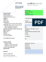 Billing Request Form: Company Name Contact Person Contact Number Contact E-Mail Address 1