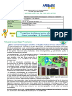 Fortalecemos nuestro sistema inmunológico a través de una alimentación saludable