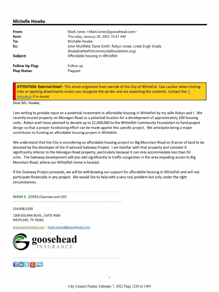 Public Comments From Whitefish Residents PDF