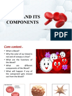 BLOOD AND ITS COMPONENTS DEMO