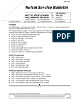 Updated Diagnostics For Etacs-Ecu DTC U0141 - Service Manual Revision