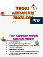ABRAHAM MASLOW (En Anuar UPSI)