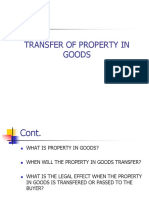 Property in Goods