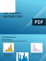 The Normal distribution