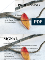 Signal Processing