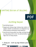 Awiting Bayan at Bulong